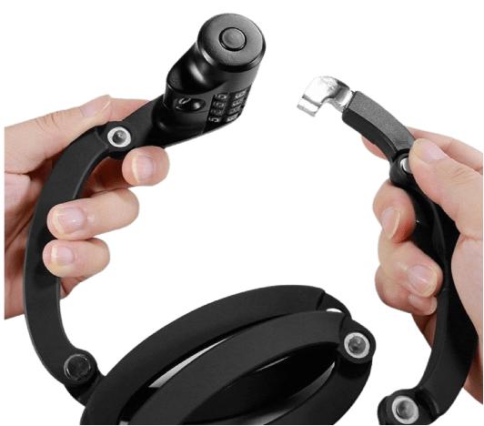 Actual product image Kiwikā Combination folding lock