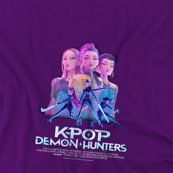 Produktbild K-Pop Demon Hunters Huntrix TShirt (140, 146)