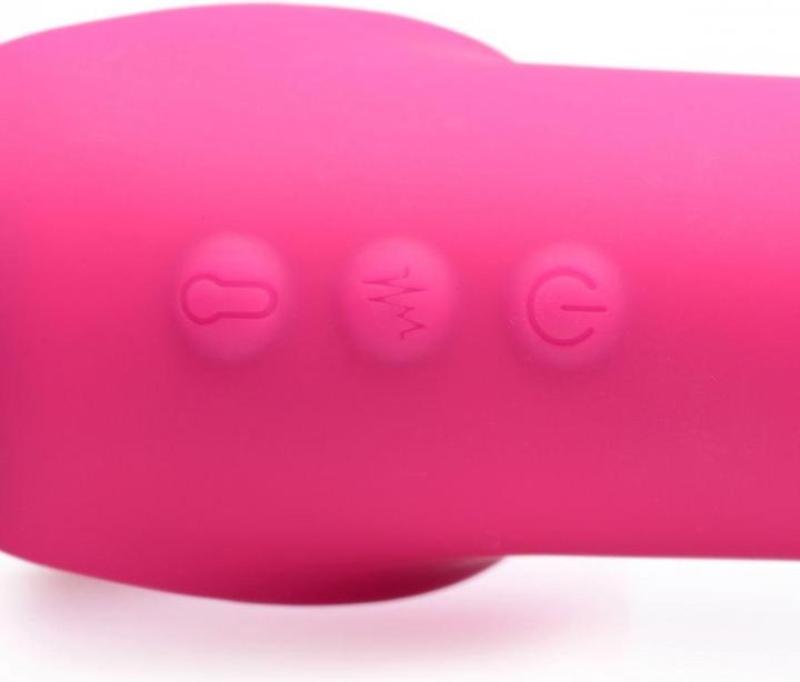 Image du produit XR Brands GPulse Gode vibrant sans manche avec télécommande Rose