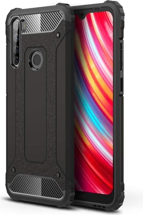 Actual product image Techsuit - Hybrid Armor - Xiaomi Redmi Note 8T - Black (Xiaomi Redmi Note 8T)