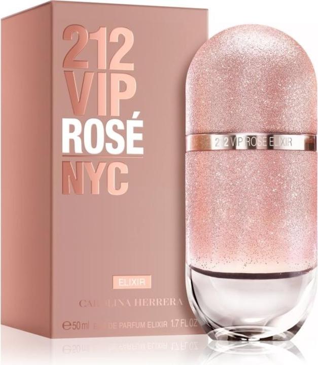 Actual product image Carolina Herrera 212 Vip Rose Elixir (Eau de parfum, 50 ml)