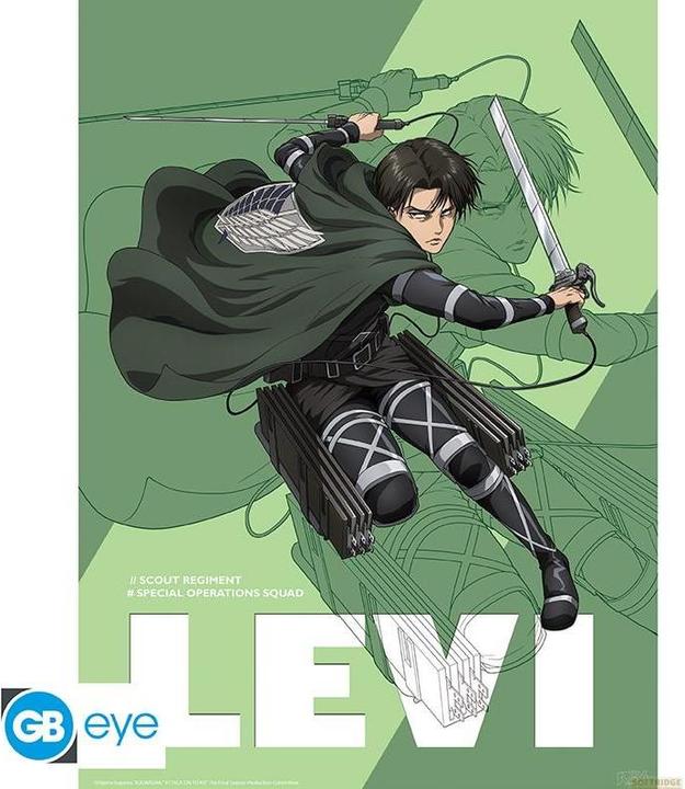Actual product image GB Eye Attack on Titan Set 2 Chibi Posters set 1 (52x38)
