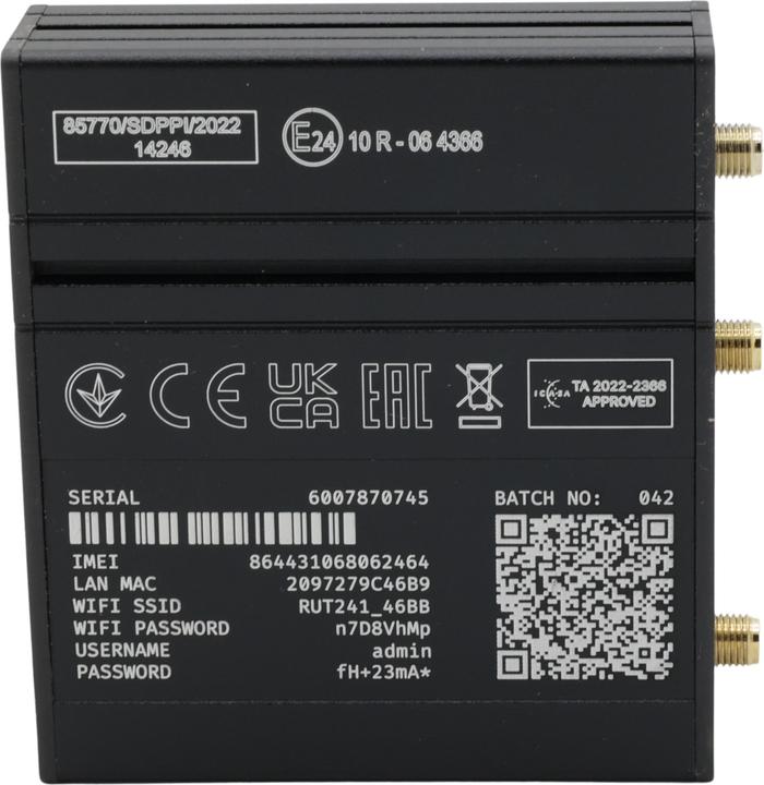 Produktbild Teltonika RUT241 eSIM