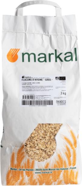 Image du produit Markal Flocons d'avoine gros (3000 g)