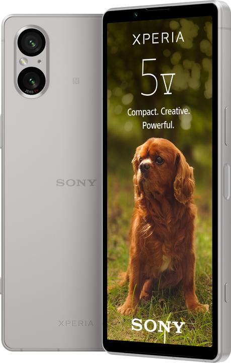 Image du produit Sony Xperia 5 V (128 Go, Platine Argent, 6.10", SIM + eSIM, 5G)