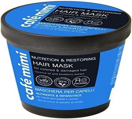 Natura Siberica Cafe Mimi Nährstoff- und Regenerationsmaske für geschädigtes und gefärbtes Haar 220ml (220 ml)