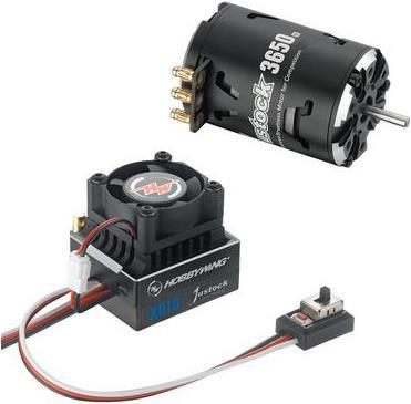 Actual product image Hobbywing Xerun Justock Combo 10 Turn 3600kV