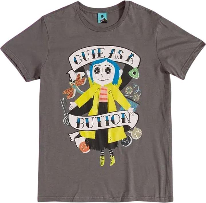 Produktbild Cute As A Button TShirt Anliegend (M)