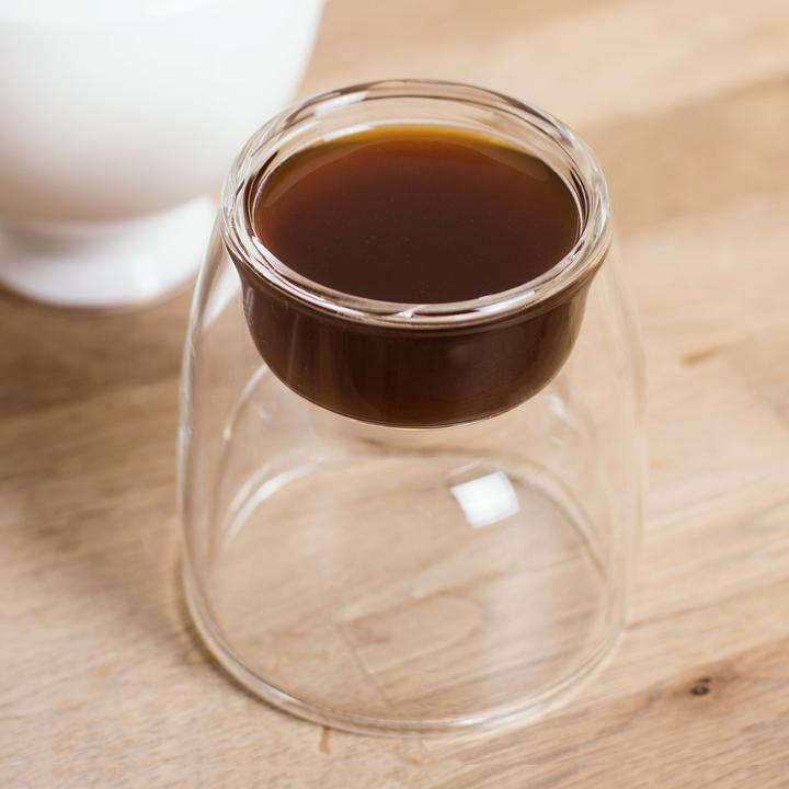Actual product image Novelty Upside Down Espresso Mug (1 x)