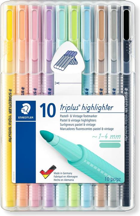 Produktbild Staedtler Textmarker triplus textsurfer 10St Box (10x)