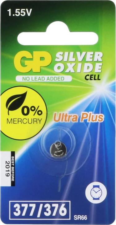 Actual product image GP Batteries Button cells (1 pcs., SR66, 25 mAh)
