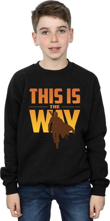 Produktbild Star Wars The Mandalorian This Is The Way Sweatshirt Jungen (104)
