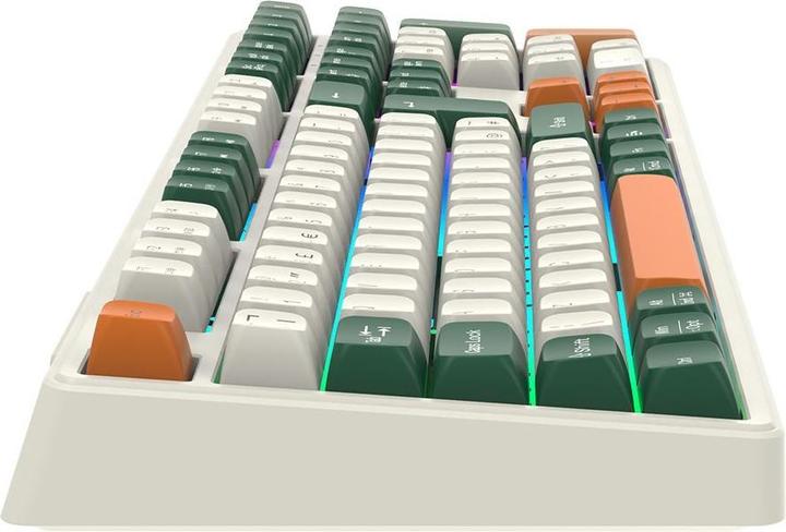 Actual product image Canyon Computer keyboard keyboard Shadder GKW-11 Mech RGB UK/US Wireless White
