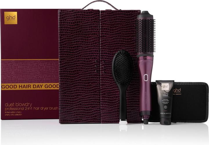 Actual product image ghd Cherry Chic duet blowdry gift set