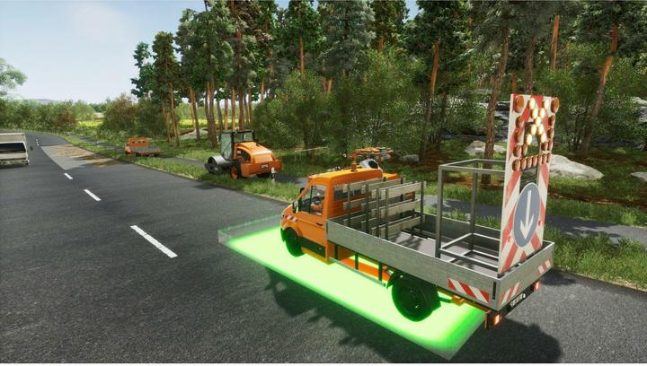 Actual product image Aerosoft Road maintenance simulator (PS4, DE)
