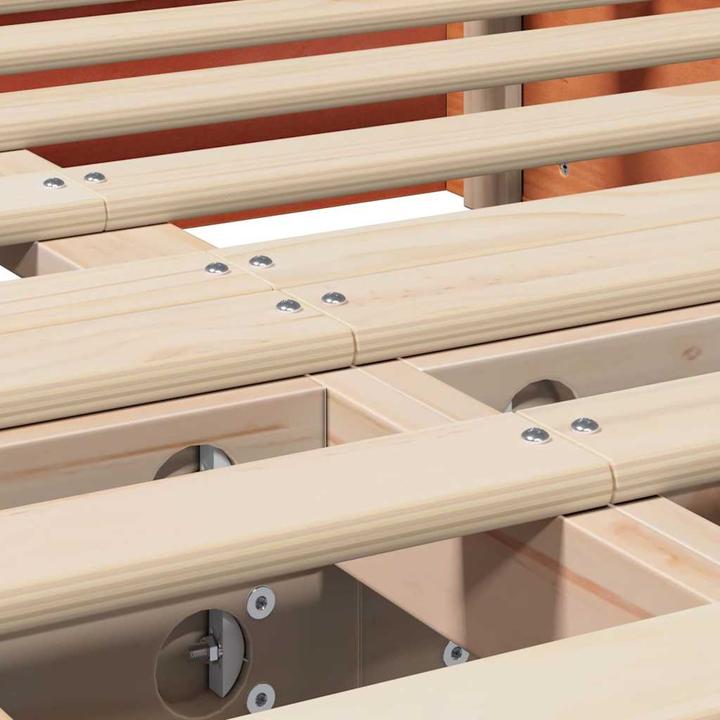 Actual product image vidaXL Bettrahmen (120 x 190 cm)