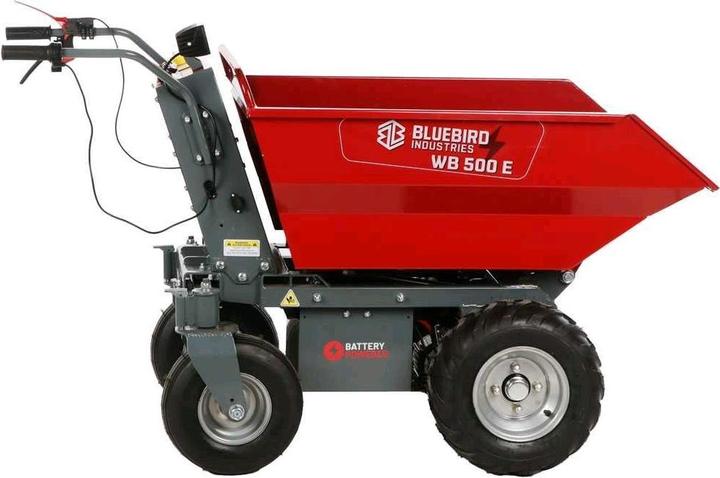 Actual product image Blue Bird WB 500E Battery wheelbarrow 48 V 32 Ah