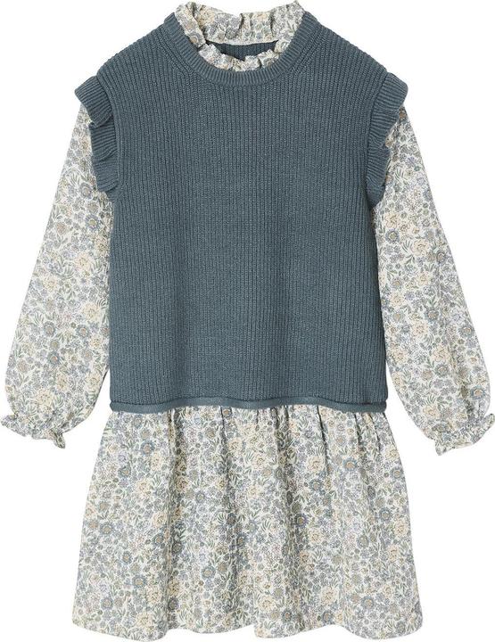 Produktbild Vertbaudet Mädchen Kleid mit 2-in-1-Effekt (116)