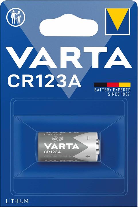 Varta Photo Lithium (1 Stk., CR123A, 1480 mAh)