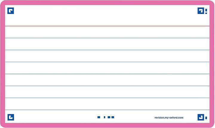 Actual product image Oxford FLASH 2.0 flashcards (A7, 80 x)