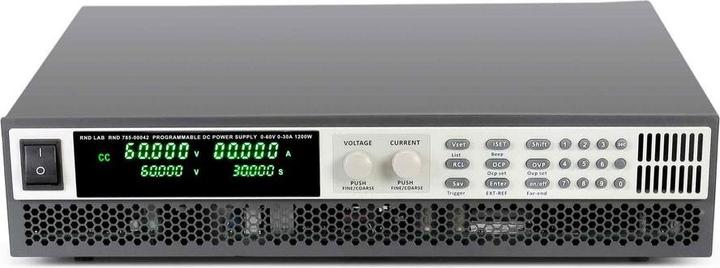 RND Labornetzgerät Einstellbar 60V 30A 1.2kW USB / RS232 / GPIB / Ethernet