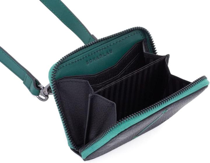 Actual product image Scharlau Alexia Card Holder with Shoulder Strap