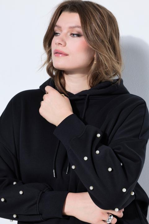 Image du produit Studio Untold Sweat à capuche, coupe oversize, perles décoratives (42, 44)