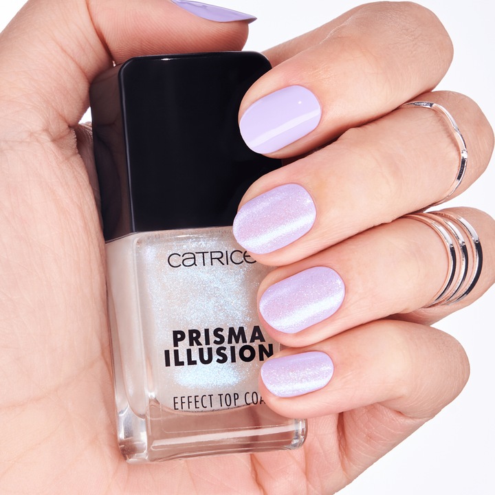 Actual product image Catrice Prisma Illusion Effect Top Coat (Galactic Dust, Top coat)