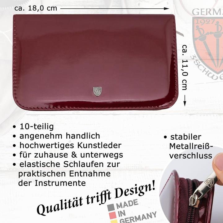 Produktbild Drei Schwerter 10-teiliges Spezia Maniküre Set