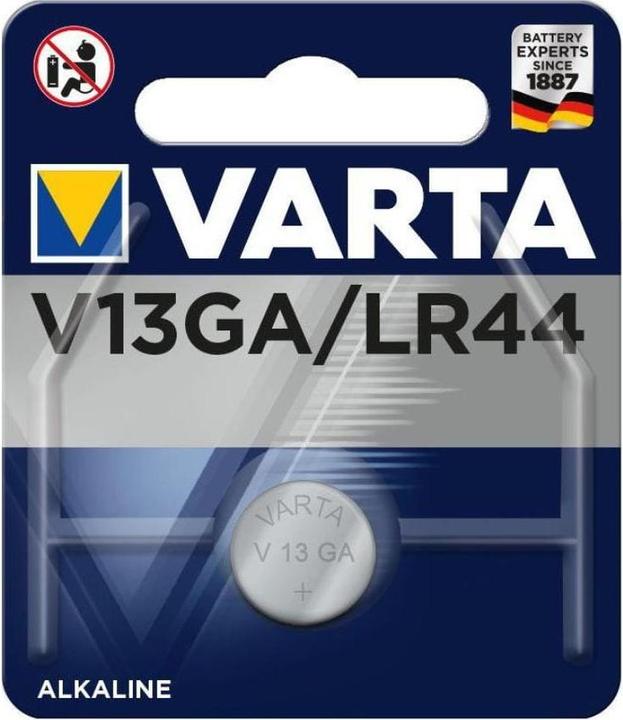 Immagine prodotto Varta Electronics V13GA (1 pz., A76 / LR44 / AG13 / L1154 / LR1154 / 157, 138 mAh)