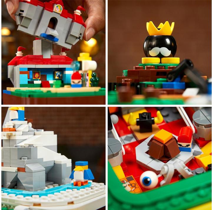 Actual product image LEGO Question Mark Block from Super Mario 64 (71395, LEGO Rare Sets, LEGO Super Mario)