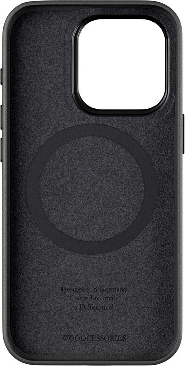 Actual product image Woodcessories Bio Leather Case (Apple iPhone 12, Apple iPhone 12 Pro)