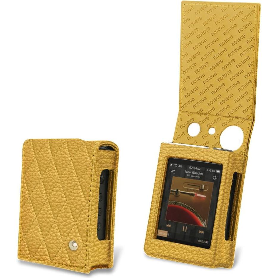 Noreve Lederschutzhülle vertikal, MP3 Tasche + Hülle, Orange
