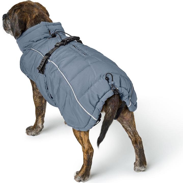 Produktbild Hunter Dogcoat Paxson Pug & Fr Bulldog 44, blue - (203523) (44, Hundebademantel)