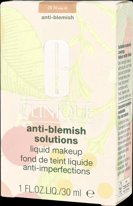Actual product image Clinique Anti-Blemish Solutions Liquid Makeu (CN74 - Beige)
