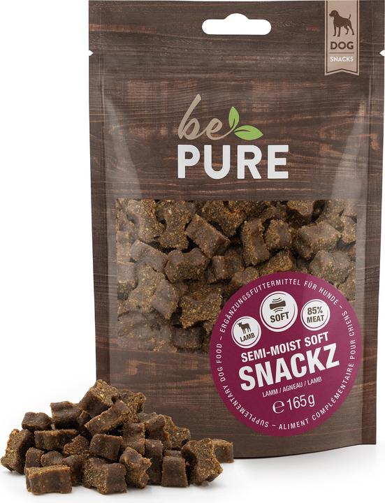 BePure Semi​-​Moist Soft Snackz mit Lamm (Adulto, 1 pz., 165 g)