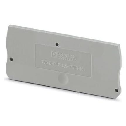 Phoenix Contact Grigio Tappo 3270100 D-Ptc 2,5-Twin-Mt Contenuto: 50 Pezzi., Accessori Di Elettronica + Alloggiamento,