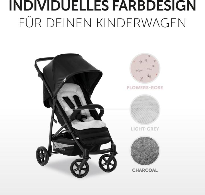 Produktbild Hauck Pushchair Seat Liner Light Grey