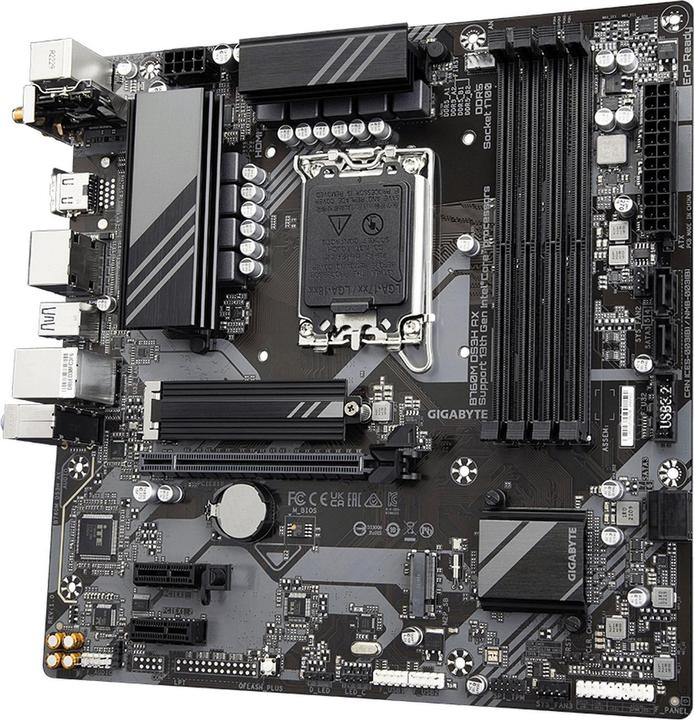 Gigabyte GA-B760M DS3H AX (LGA 1700, Intel B760 Express, mATX)