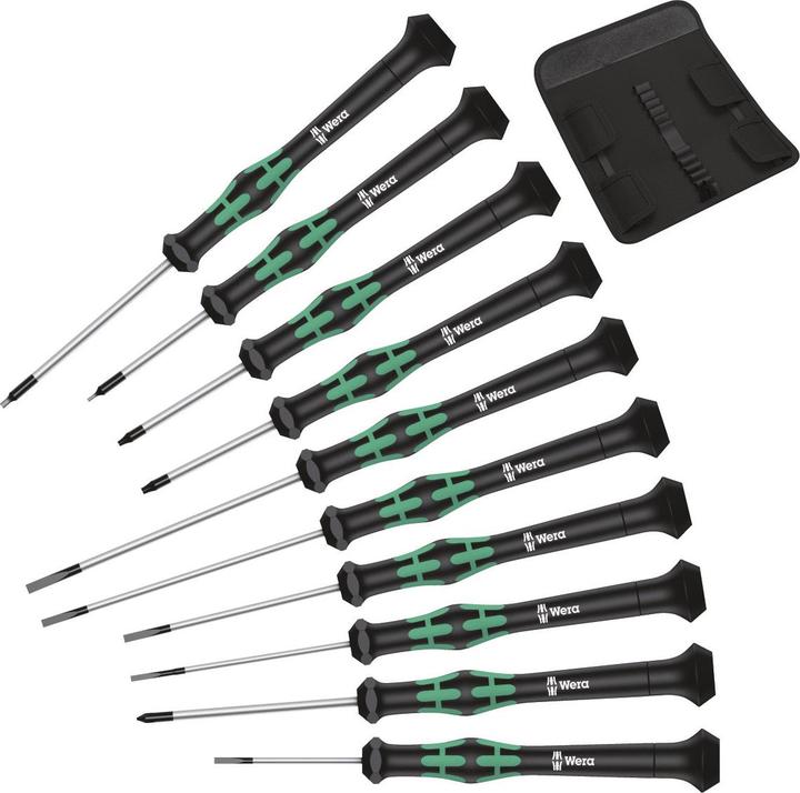 Produktbild Wera Kraftform Micro 12 Universal 1 (Schlitzschrauben, Innensechskant, Torx (TX), Phillipps-Kreuzschlitz (PH))