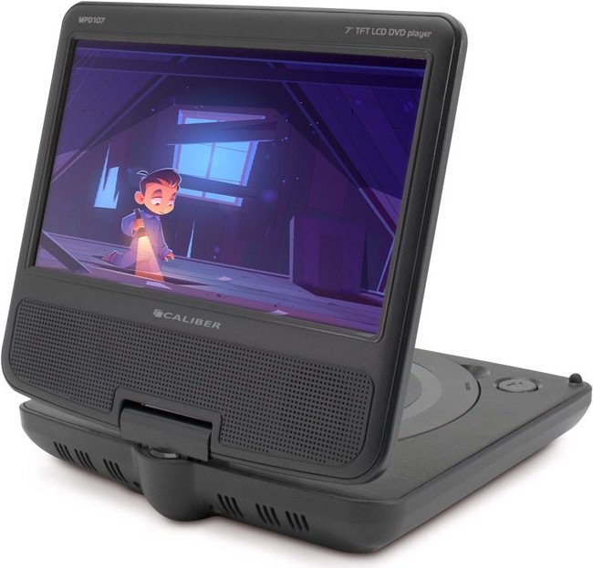 Actual product image Caliber MPD107 (Portable DVD player)