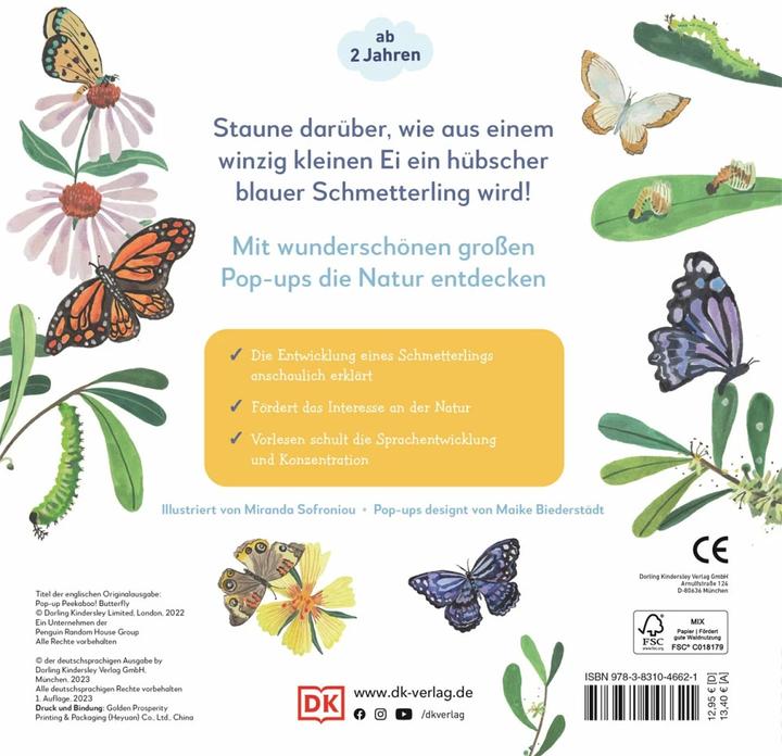 Immagine prodotto Il mio libro pop-up Farfalla (Tedesco)