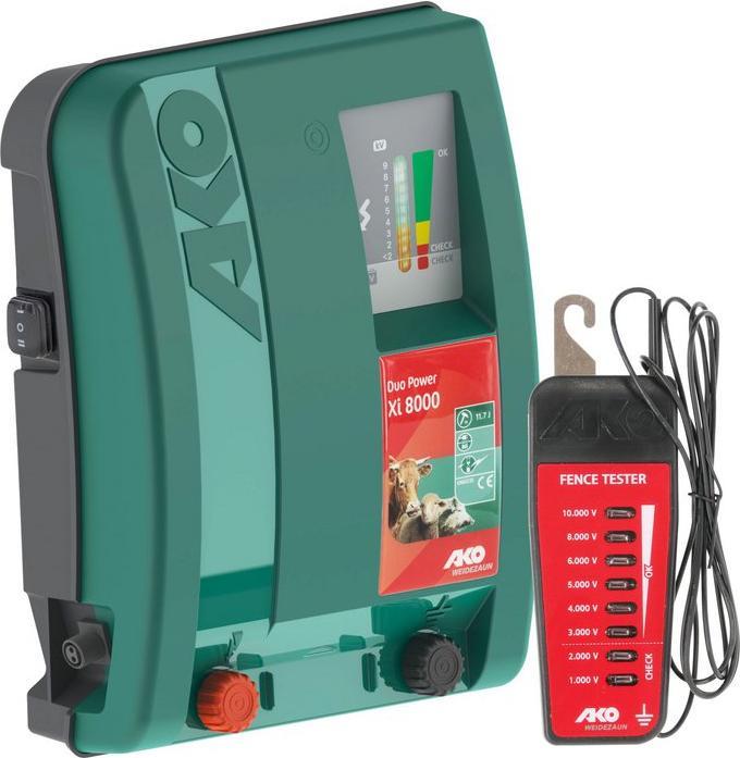 Actual product image AKO Duo Power Xi 8000 Electric Fencer