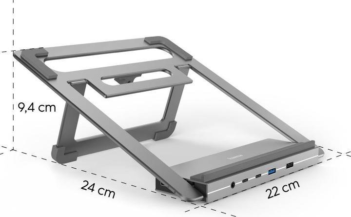 Produktbild Hama Connect2Office Stand (USB-C, 12 Ports)
