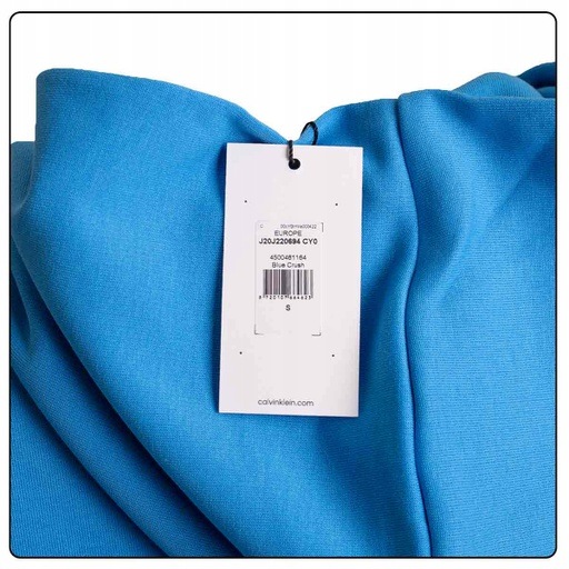 Actual product image Calvin Klein Jeans Rib Insert Interlock Hoodie - 89179 (S)