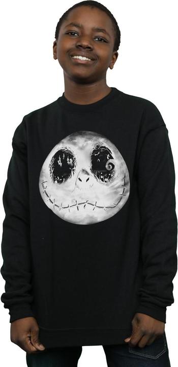 Produktbild Disney Nightmare Before Christmas Jack Moon Face Sweatshirt Jungen (128)