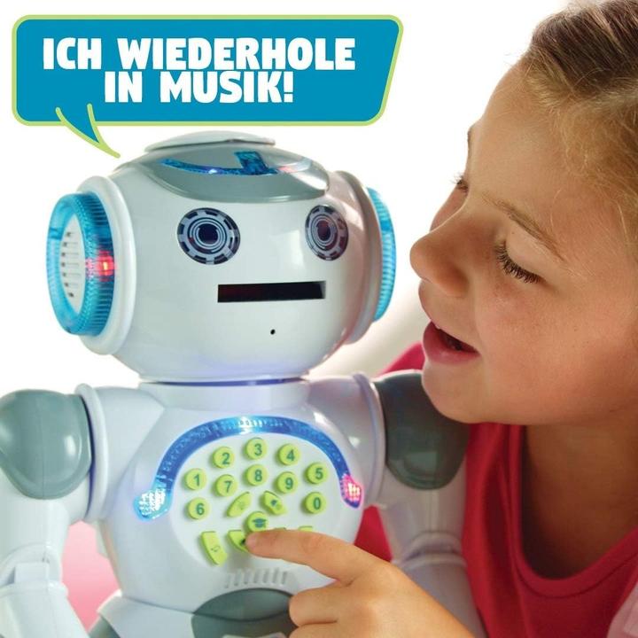 Actual product image Lexibook POWERMAN MAX My learning robot with history generator and remote control German (German)