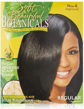 Produktbild Soft & Beautiful Botanicals Regular Relaxer Kit
