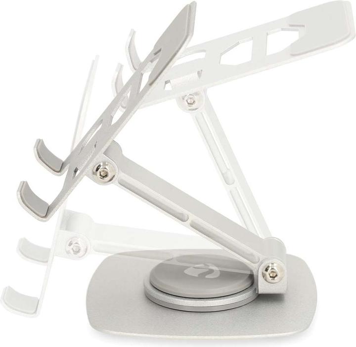 Actual product image Nedis Phone stand - Universal - Fully mobile - Silver