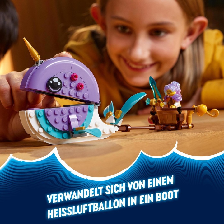 Immagine prodotto LEGO 71472 La mongolfiera di Izzie's Narwhal (71472, LEGO Dreamzzz)